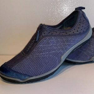 MERRELL INDIGO Blue Front Zip Athletic Sneaker